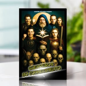 précompra livro físico "guerreiros do conhecimento"